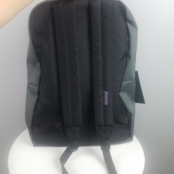 NWT JanSport Superbreak Forge Grey Backpack - Picture 5 of 8